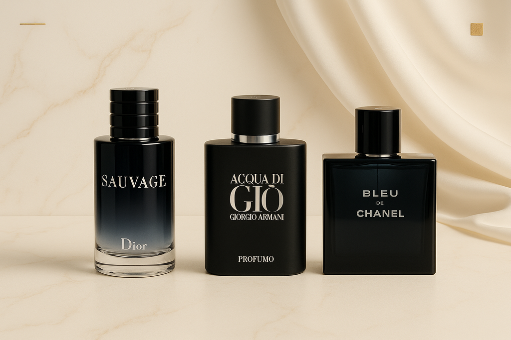 pero pon los productos que te dije Sauvage Gio Profumo Bleu Chanel